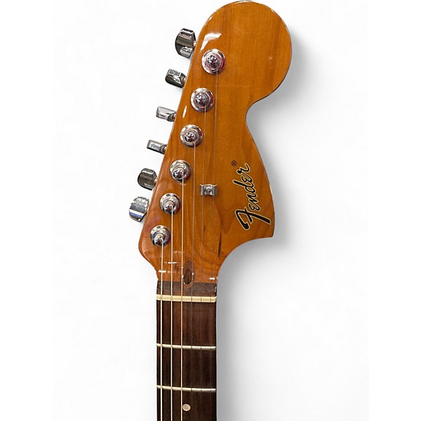 Used Fender Tom Delonge Starcaster Seafoam Green Hollow Body Electric Guitar