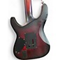 Used Schecter Guitar Research C1 Floyd Rose Platinum SATIN CRIMSON RED BURST Solid Body Electric Guitar