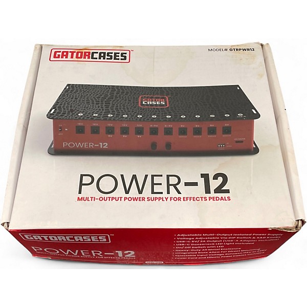 Used Gator Power-12 Power Supply