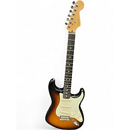 Used Fender American Standard Stratocaster 3 Tone Sunburst Solid Body Electric Guitar