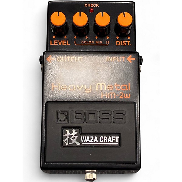 Used BOSS HM-2W Effect Pedal