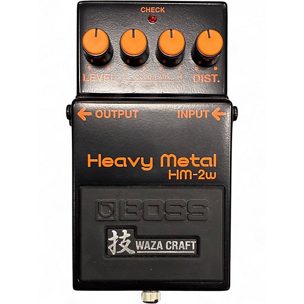 Used BOSS HM-2W Effect Pedal