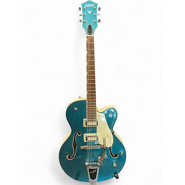 Used Gretsch Guitars G5410T Sky Blue Hollow Body Electric Guitar
