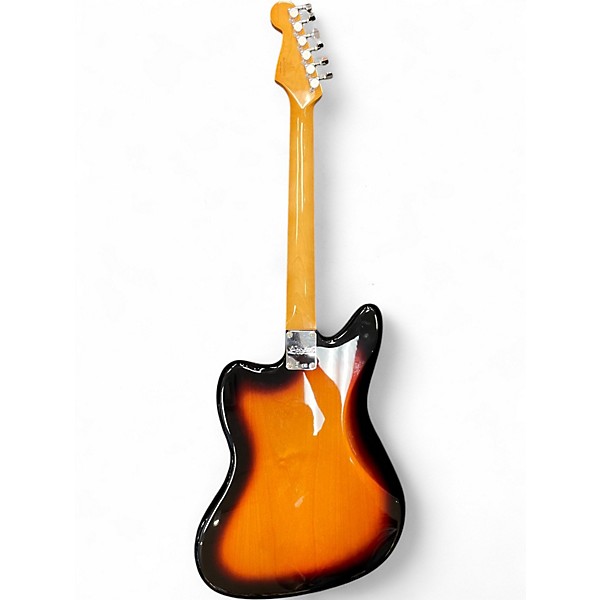 Used Fender Kurt Cobain Signature Jaguar NOS 3 Color Sunburst Solid Body Electric Guitar