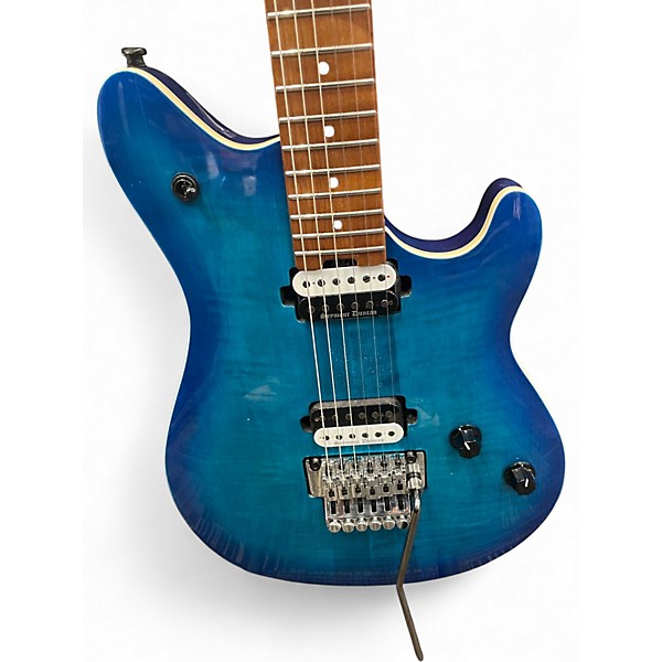 Used Firefly FFMN Trans Blue Solid Body Electric Guitar