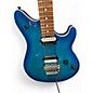 Used Firefly FFMN Trans Blue Solid Body Electric Guitar