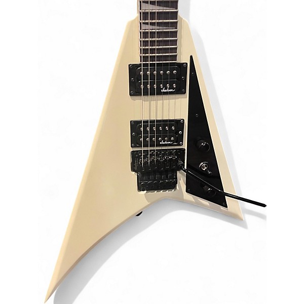 Used Jackson JS Series Rhoads JS32 Ivory Solid Body Electric Guitar