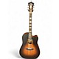 Used D'Angelico Premier Delancey Cutaway Dreadnought 2 Color Sunburst Acoustic Electric Guitar thumbnail