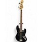 Used Fender American Standard Jazz Bass Black Electric Bass Guitar thumbnail