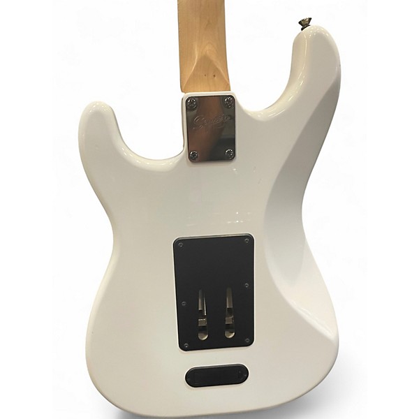 Used Squier Contemporary Stratocaster HH FR WHITE Solid Body Electric Guitar