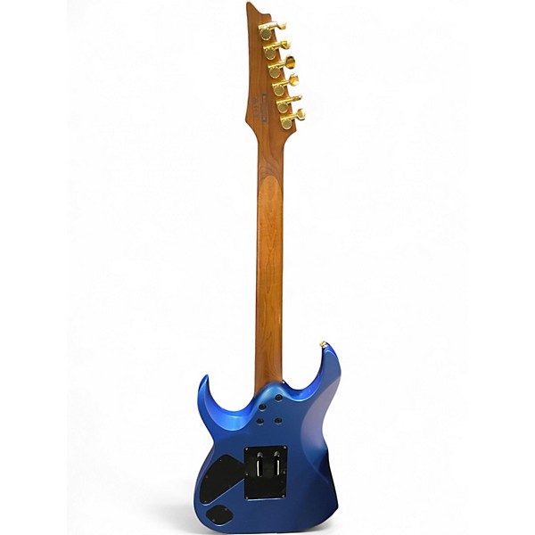 Used Ibanez RGA42HPT Laser Blue Matte Solid Body Electric Guitar