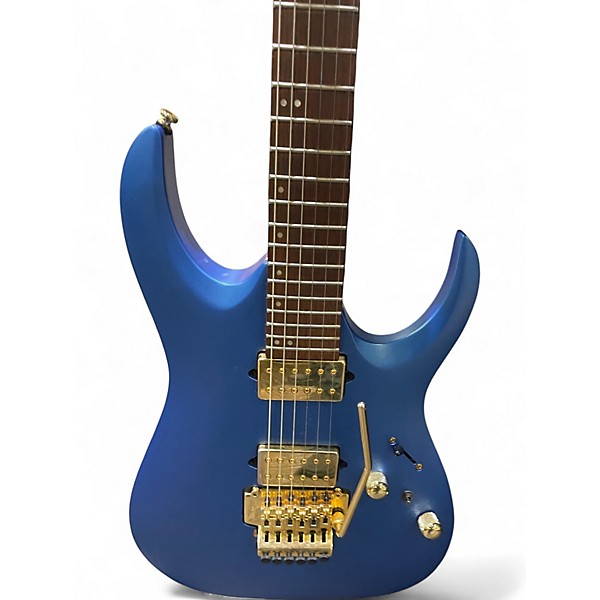 Used Ibanez RGA42HPT Laser Blue Matte Solid Body Electric Guitar