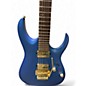 Used Ibanez RGA42HPT Laser Blue Matte Solid Body Electric Guitar