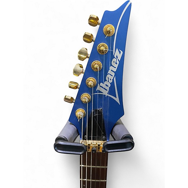 Used Ibanez RGA42HPT Laser Blue Matte Solid Body Electric Guitar