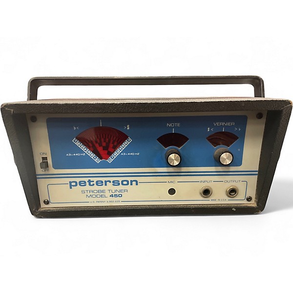 Used Peterson STROBE TUNER MODEL 450 Tuner
