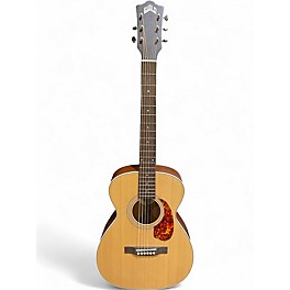 Used Guild M240E Concert Natural Acoustic Electric Guitar
