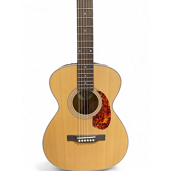 Used Guild M240E Concert Natural Acoustic Electric Guitar