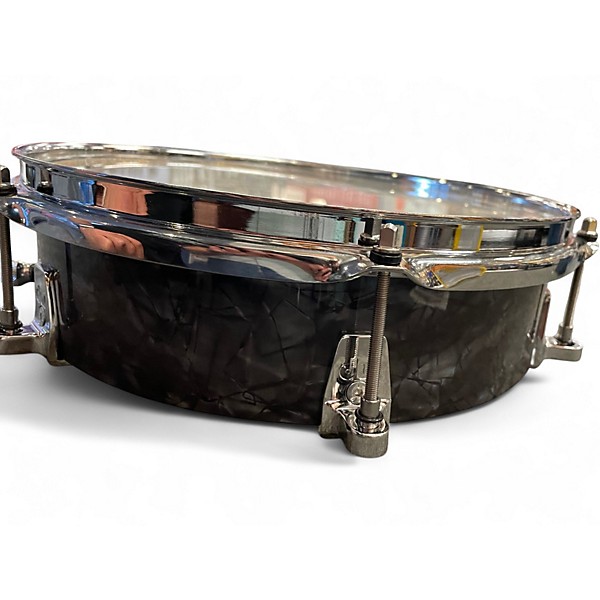 Used DW 12in Performance Series LOW PROFILE Snare BLACK MARINE PEARL Drum