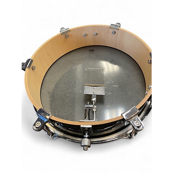 Used DW 12in Performance Series LOW PROFILE Snare BLACK MARINE PEARL Drum