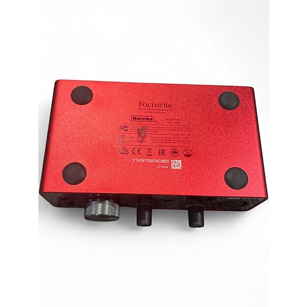 Used Focusrite Scarlett Solo Audio Interface