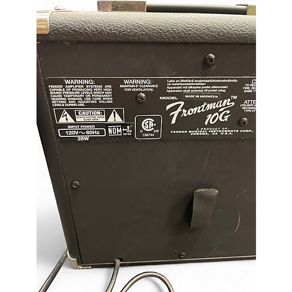 Used Fender Frontman 10G 10W Guitar Combo Amp