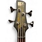 Used Ibanez SR300 Blue Ghost Flames Electric Bass Guitar