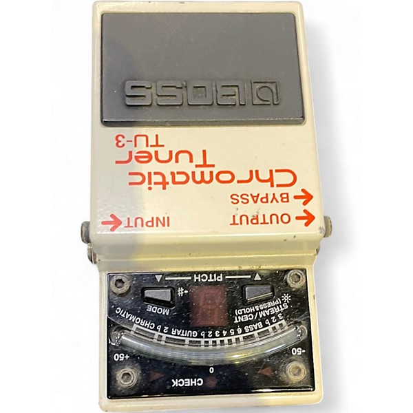 Used BOSS TU3 Chromatic Tuner Pedal
