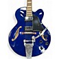 Used Ibanez AFS75T Artcore Blue Hollow Body Electric Guitar