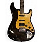 Used 2005 Fender American Deluxe Stratocaster  LTD Montego Black Solid Body Electric Guitar