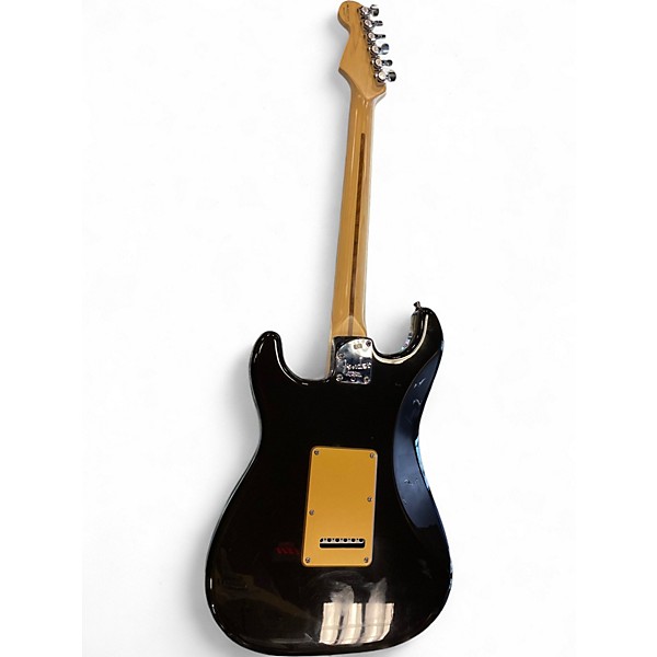 Used 2005 Fender American Deluxe Stratocaster  LTD Montego Black Solid Body Electric Guitar