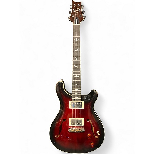 Used PRS Hollowbody Candy Red Burst Hollow Body Electric Guitar