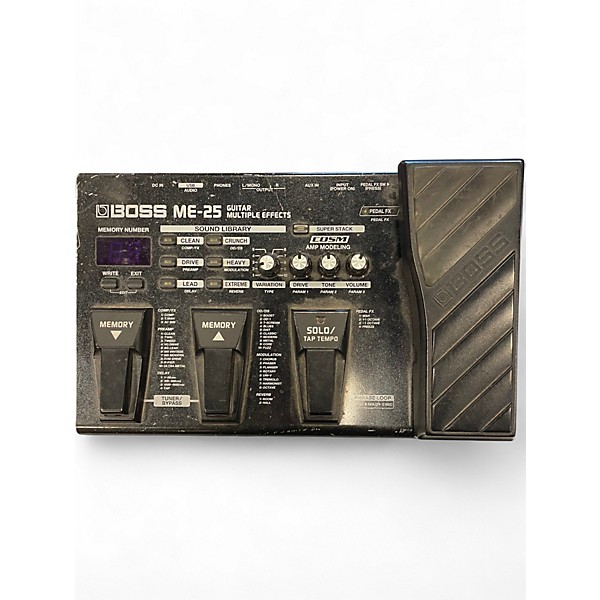 Used BOSS ME25 Guitar Multi Effect Processor