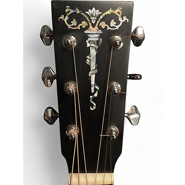 Used Larrivee D-40R Natural Acoustic Electric Guitar
