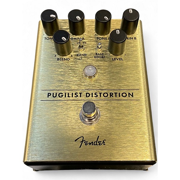 Used Fender pugilist distortion Effect Pedal