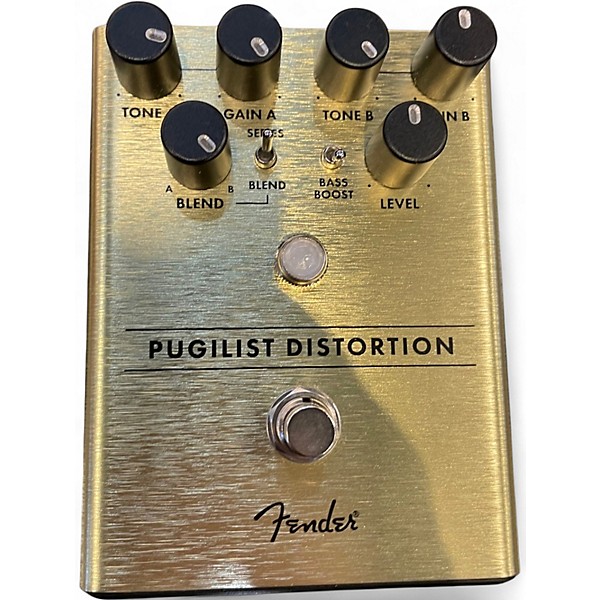 Used Fender pugilist distortion Effect Pedal