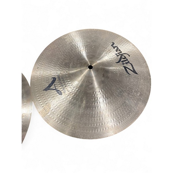 Used Zildjian 14in A Series New Beat Hihat Pair 14 Inch Cymbal