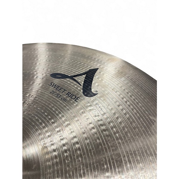 Used Zildjian 21in A Series Sweet Ride 21 Inch Cymbal