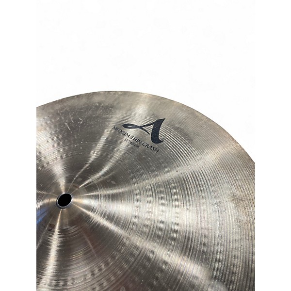 Used Zildjian 16in A Series Medium Thin Crash 16 Inch Cymbal