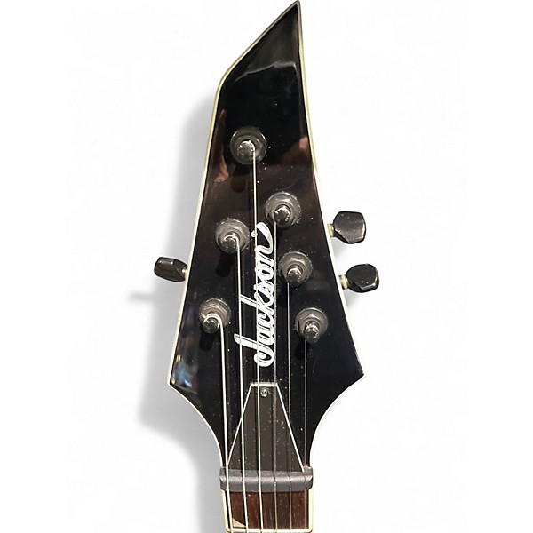 Used Jackson soloist Slathxmg3 6 Black Solid Body Electric Guitar