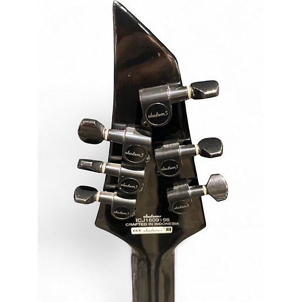 Used Jackson soloist Slathxmg3 6 Black Solid Body Electric Guitar