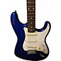 Used Squier Affinity Stratocaster Chrome Blue Solid Body Electric Guitar