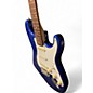 Used Squier Affinity Stratocaster Chrome Blue Solid Body Electric Guitar