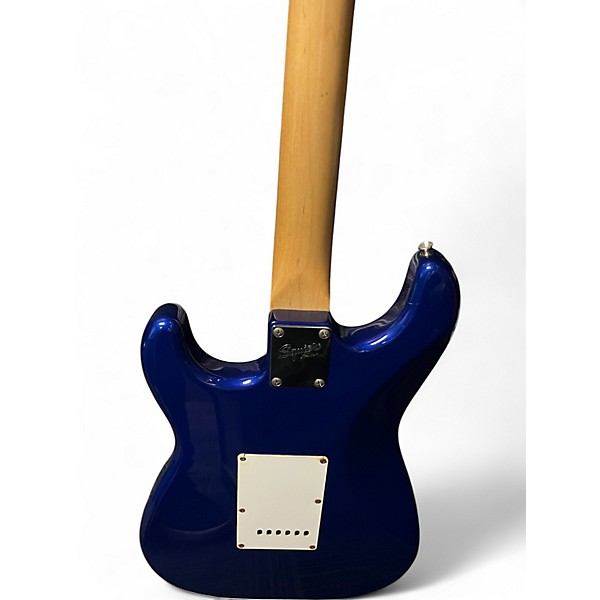 Used Squier Affinity Stratocaster Chrome Blue Solid Body Electric Guitar