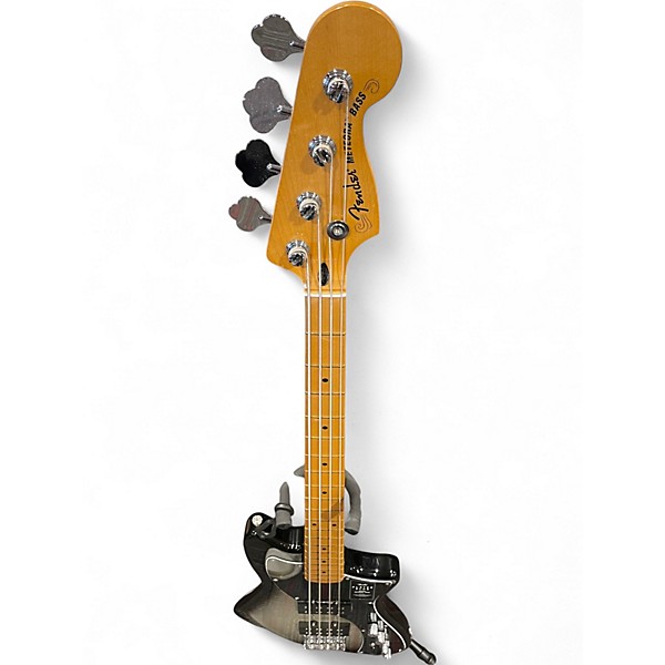 Used Fender Player Plus Meteora Bass Grey Burst Electric Bass Guitar