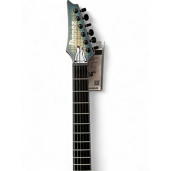 Used Ibanez SIX6FDFM BLUE SPACE BURST Solid Body Electric Guitar