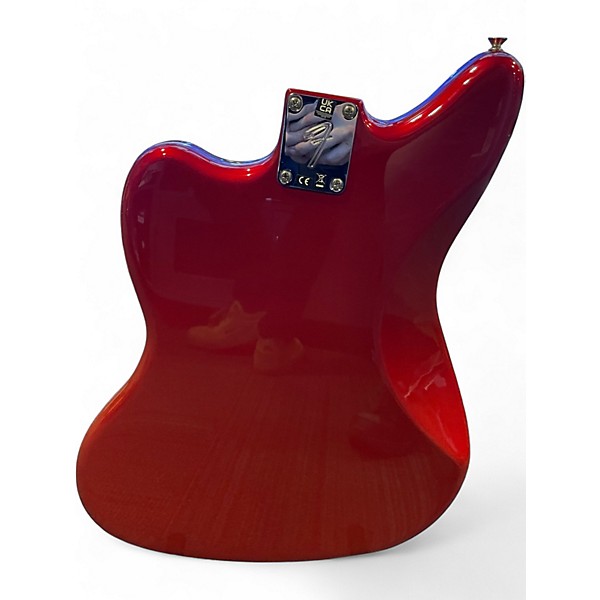 Used Fender Player Jaguar Candy Apple Red Solid Body Electric Guitar