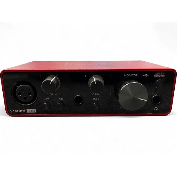 Used Focusrite Scarlett Solo Studio Gen 3 Audio Interface