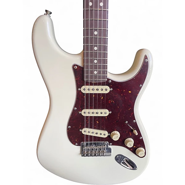 Used Fender American Professional II Stratocaster Olympic White Solid Body Electric Guitar
