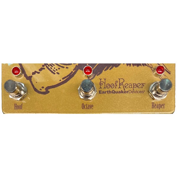 Used EarthQuaker Devices Hoof Reaper Octave Fuzz Spectacular Effect Pedal