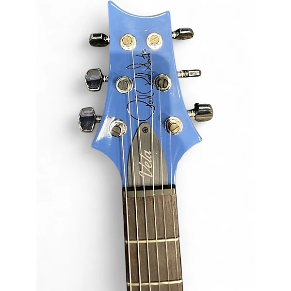 Used PRS S2 Vela Dolphin Blue Solid Body Electric Guitar